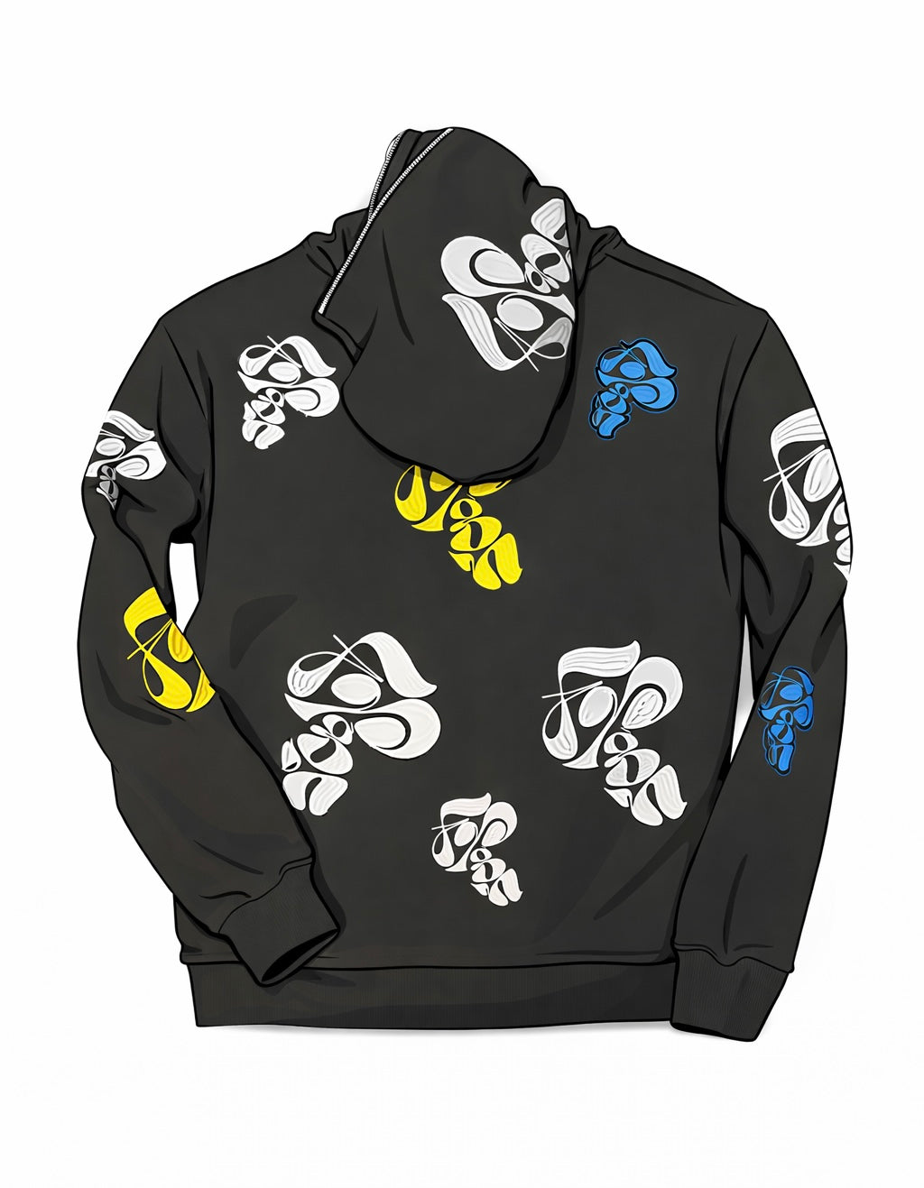 Logo Zip Up Hoodie