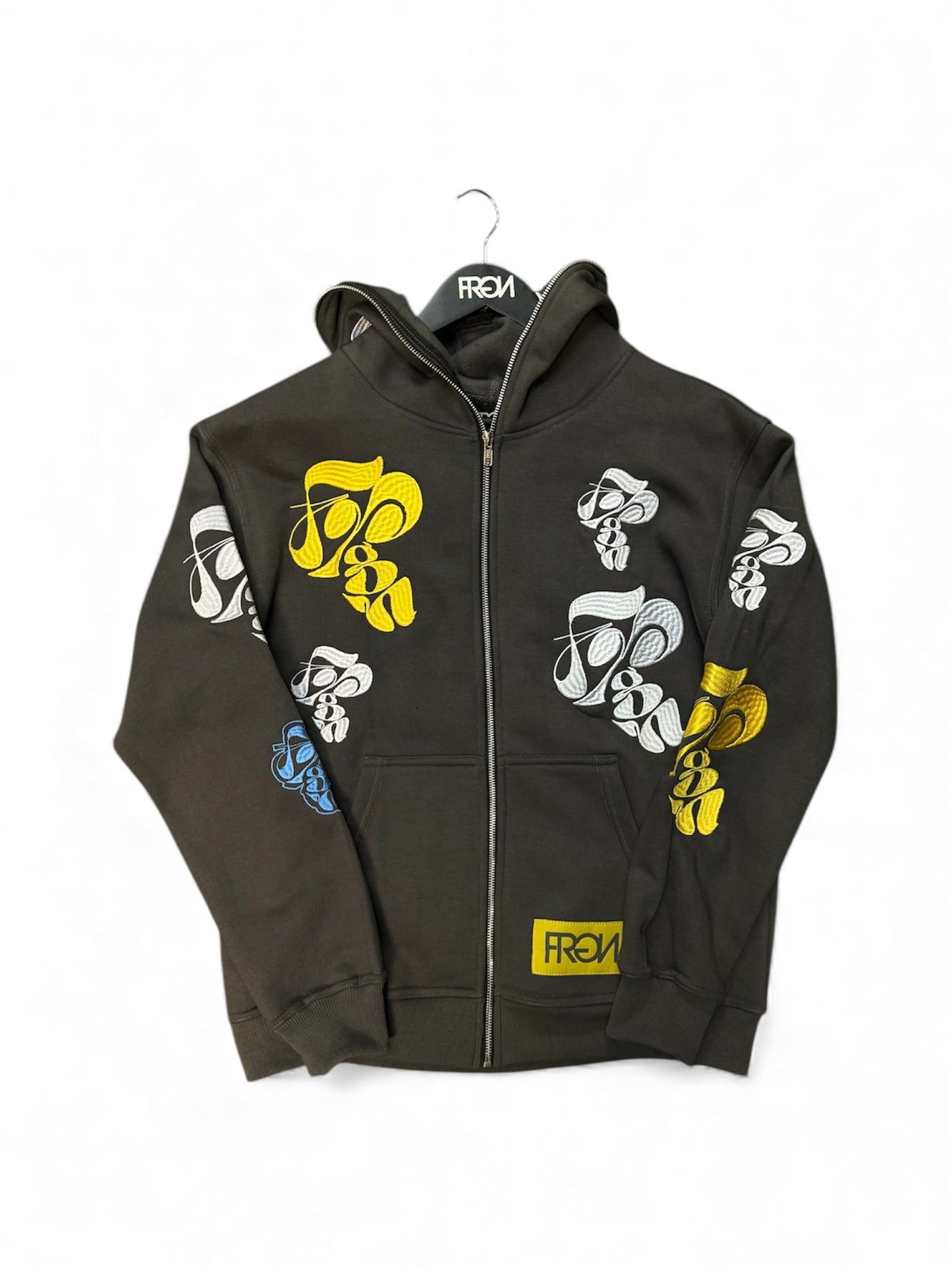 Logo Zip Up Hoodie